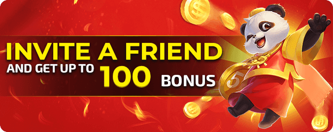 INVITE A FRIEND AND GET UP TO 100 BONUS